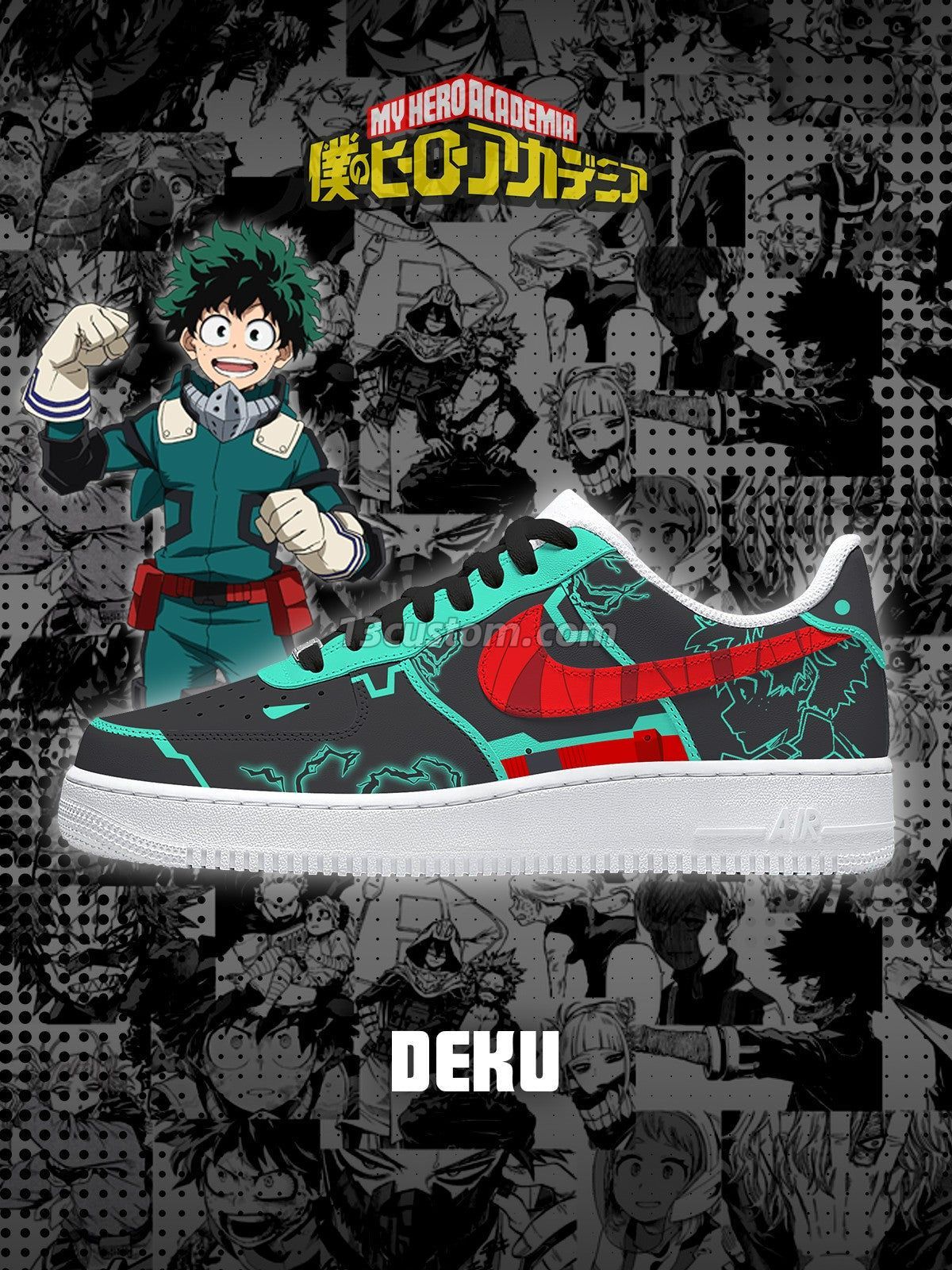 Deku Custom Sneakers