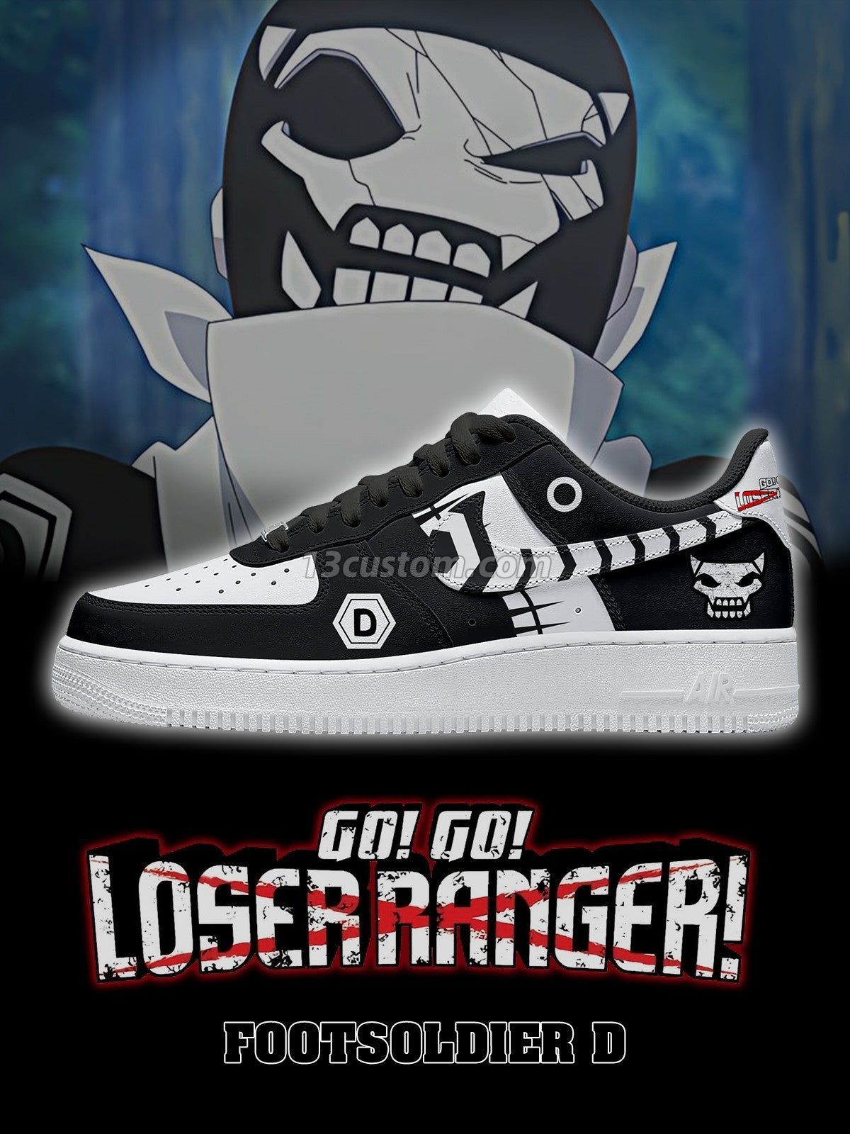 Footsoldier D V.4 Custom Sneakers