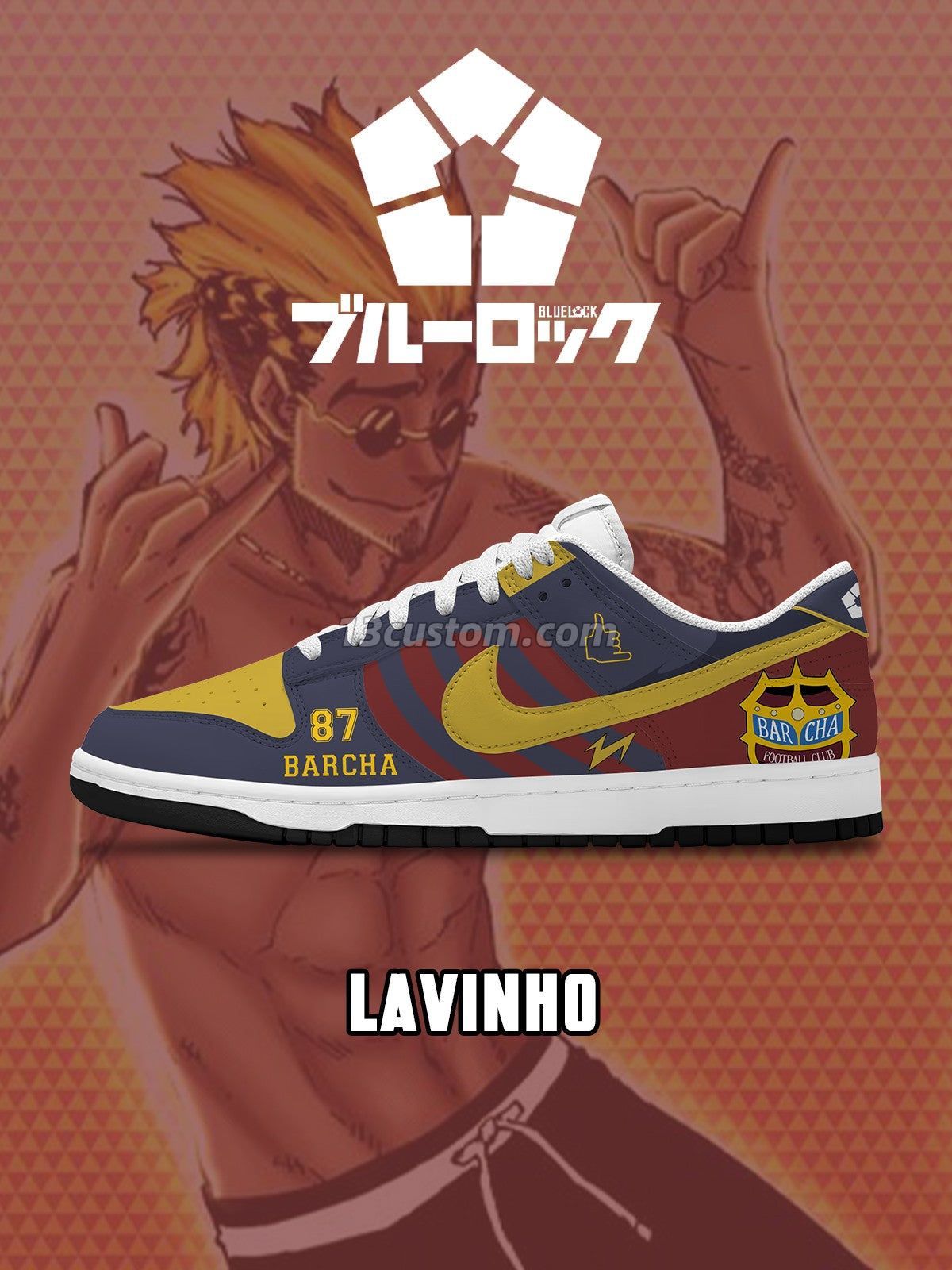 Lavinho V.2 Custom Court-Low Sneakers