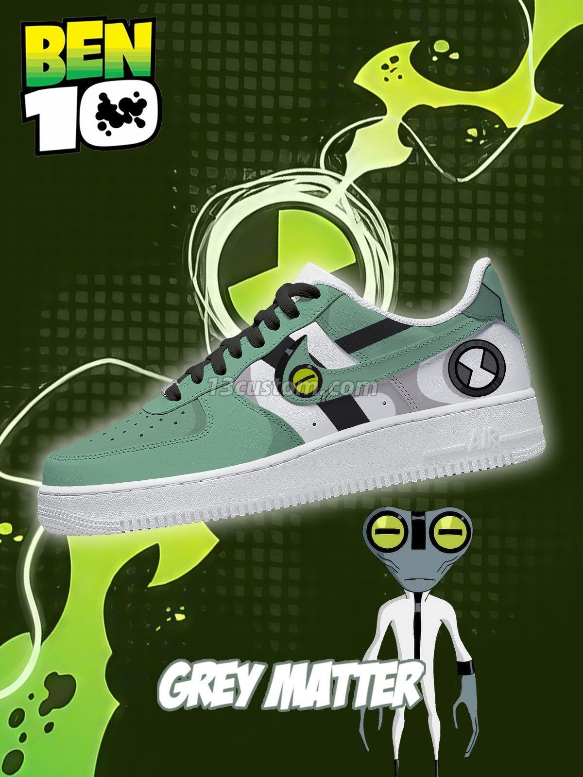 Grey Matter V.2 Custom Sneakers