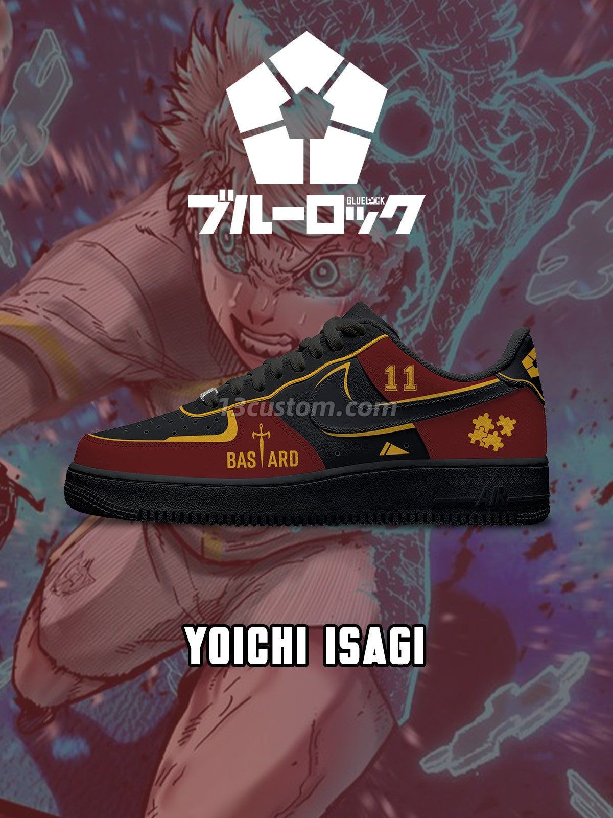 Yoichi Isagi V.2 Custom Sneakers