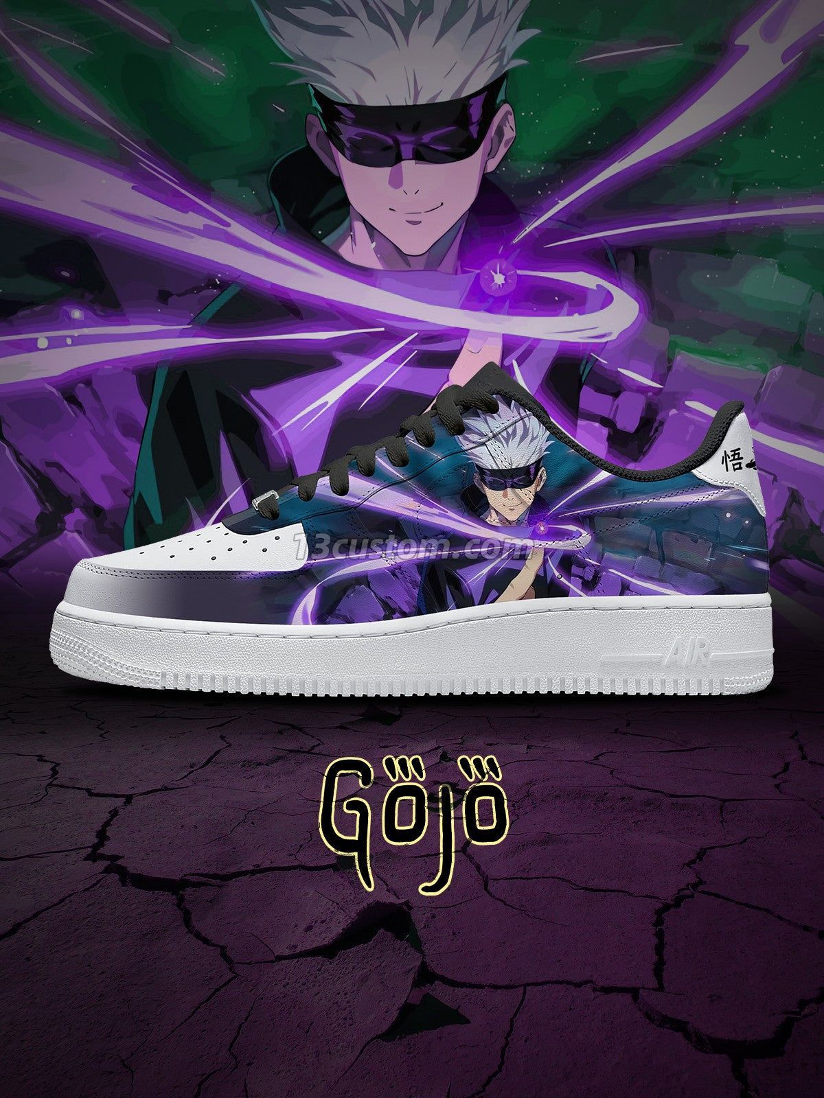 Satoru Gojo V.7 Custom Sneakers
