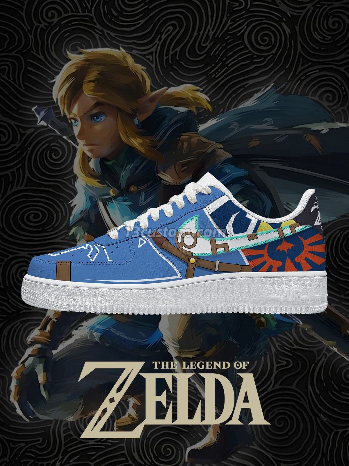 Link-Totk V.2 Custom Sneakers
