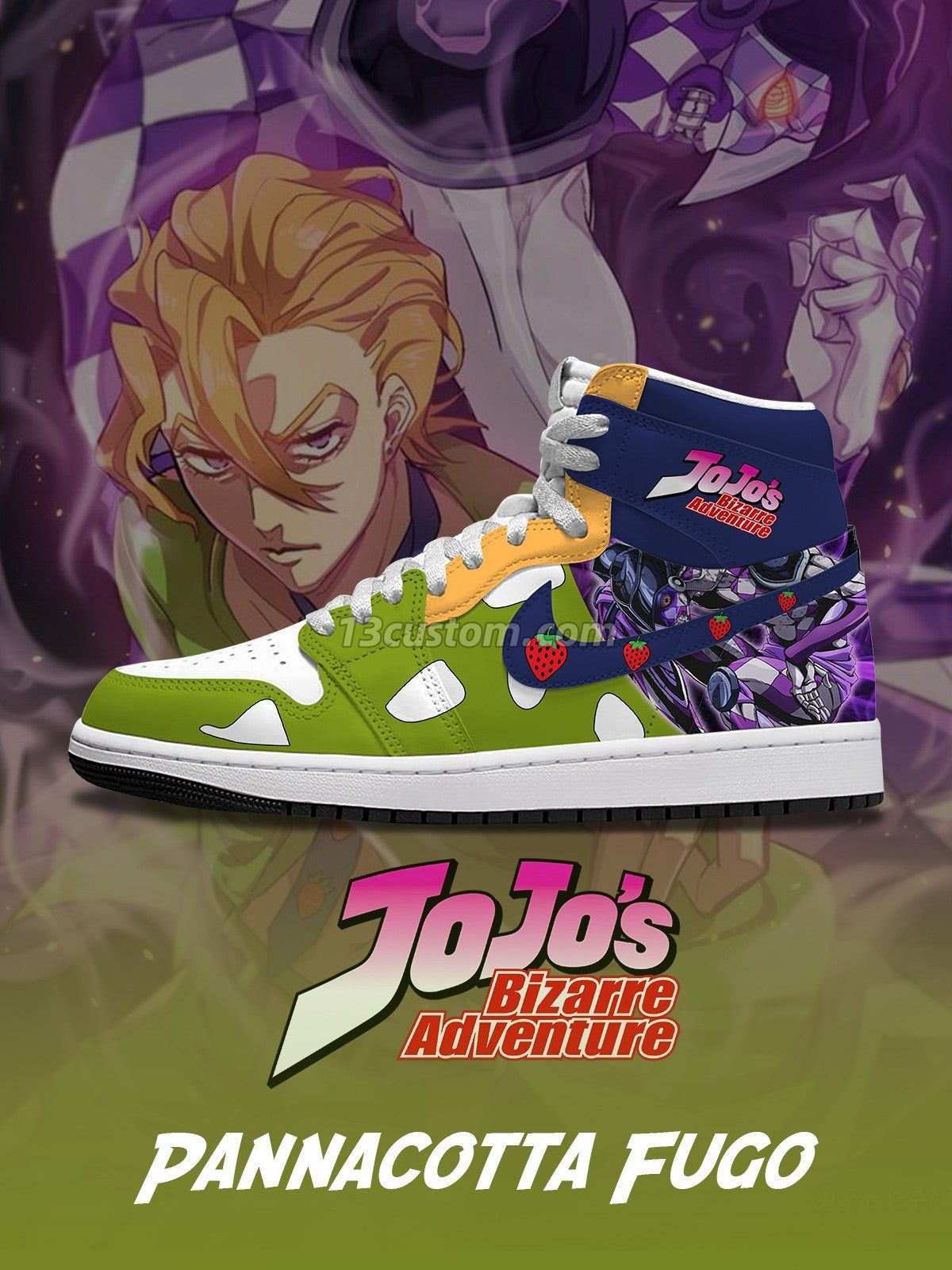 Pannacotta Fugo V.2 Custom High-Top Sneakers
