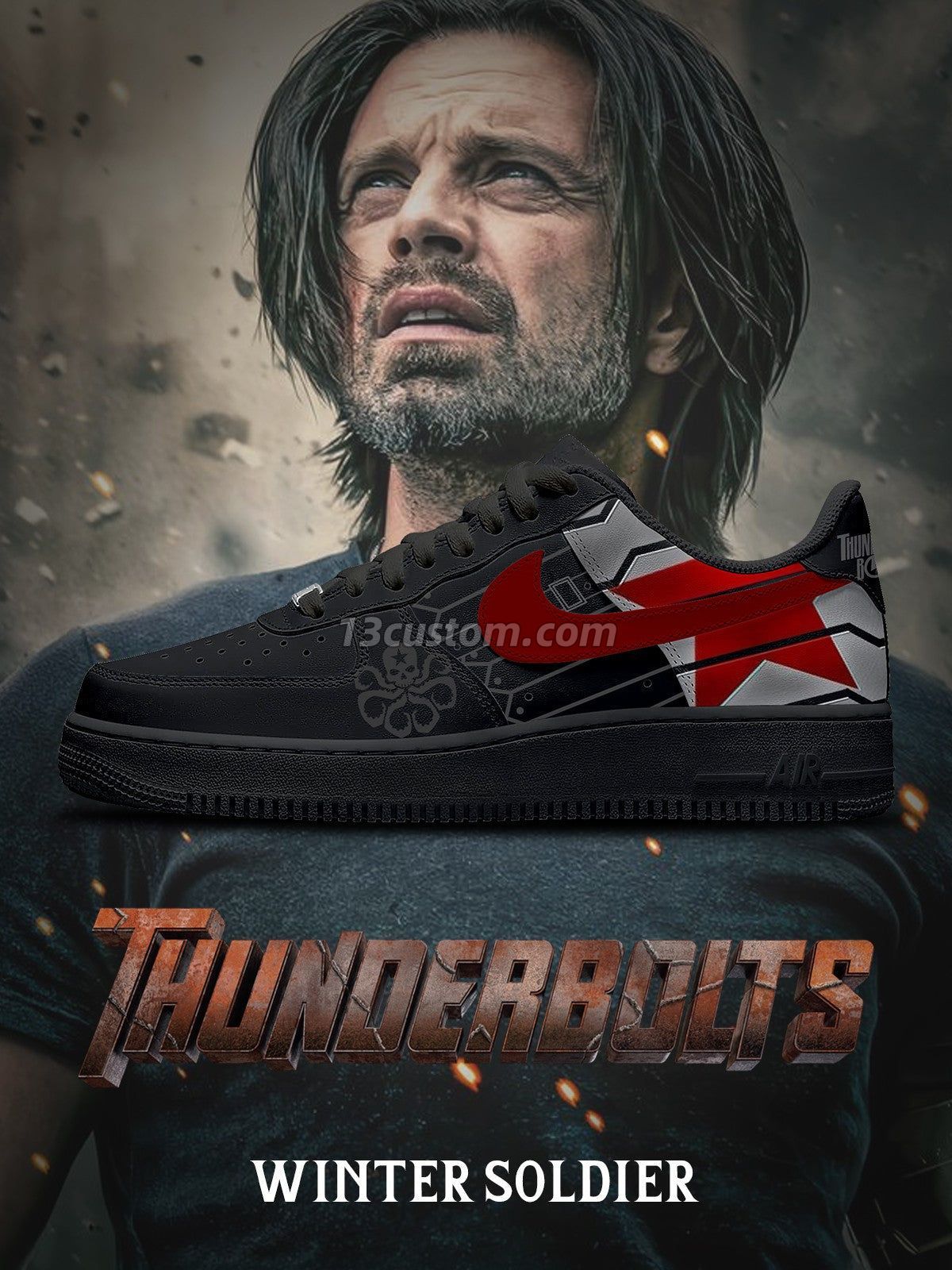 Winter Soldier V.1 Custom Sneakers