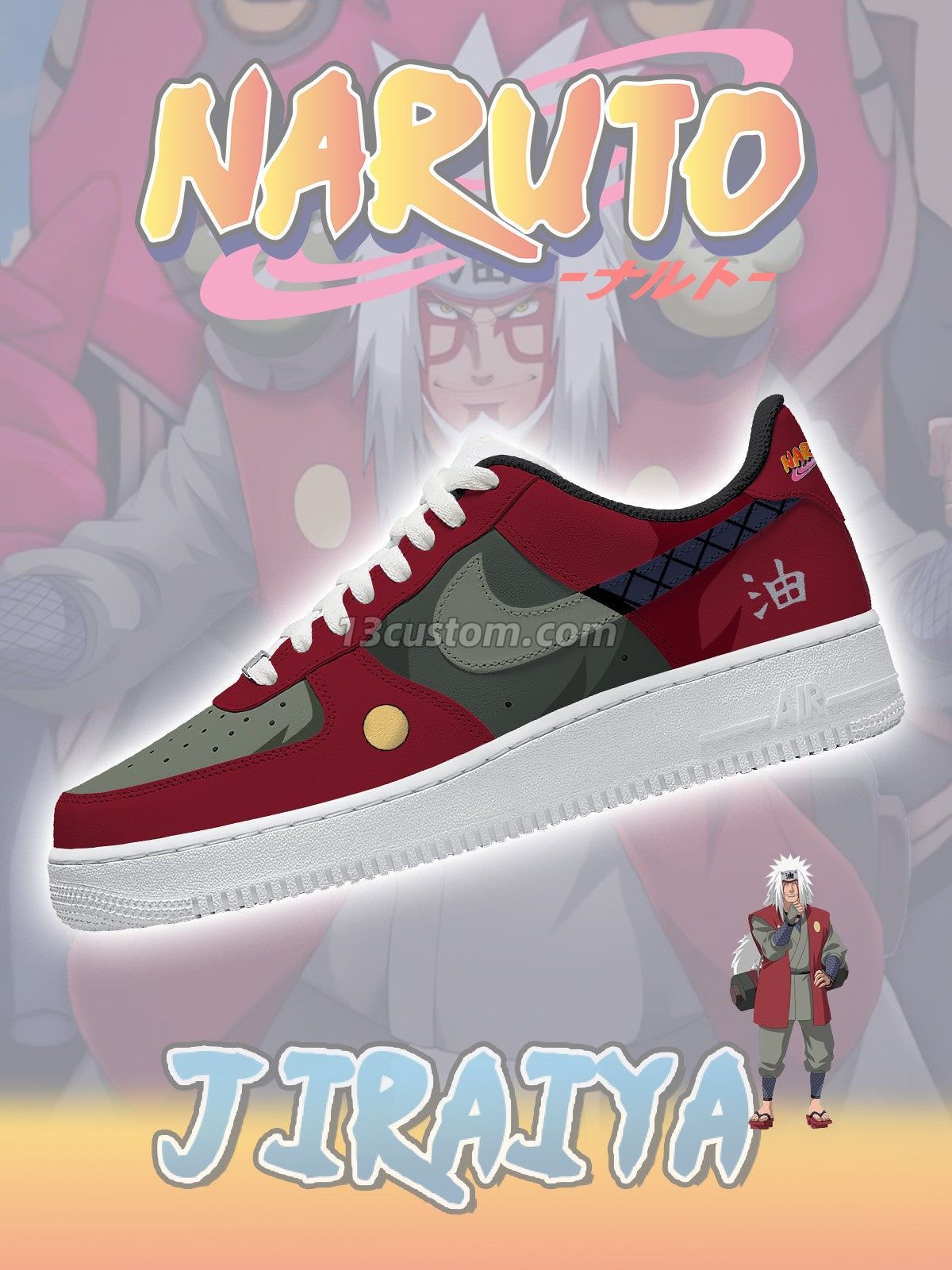 Sannin Jiraiya V.2 Custom Sneakers