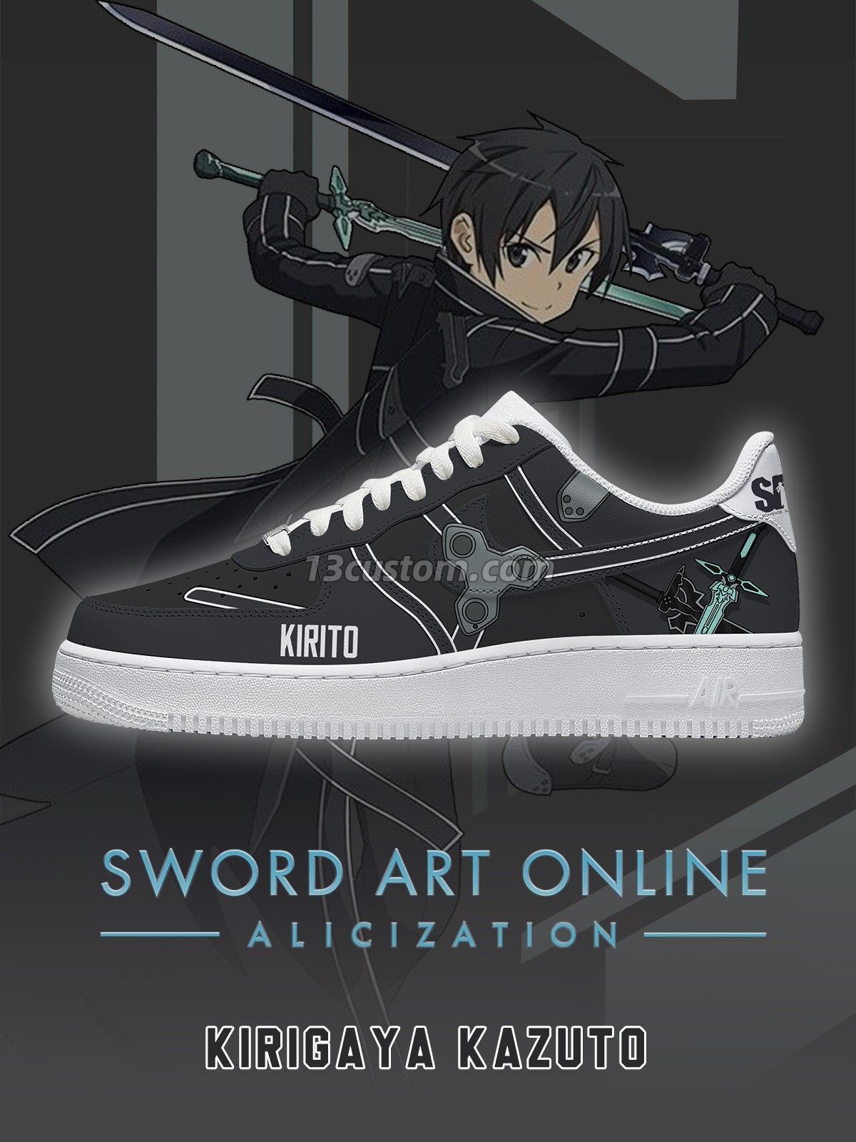 Kirigaya Kazuto V.1 Custom Sneakers